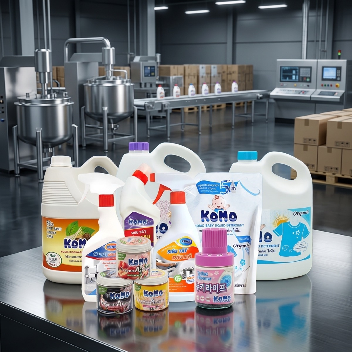 Chi Phí Gia Công Nước Giặt Bao Nhiêu? Bảng Giá COGS Thực Tế Từ Nhà Máy [2026]