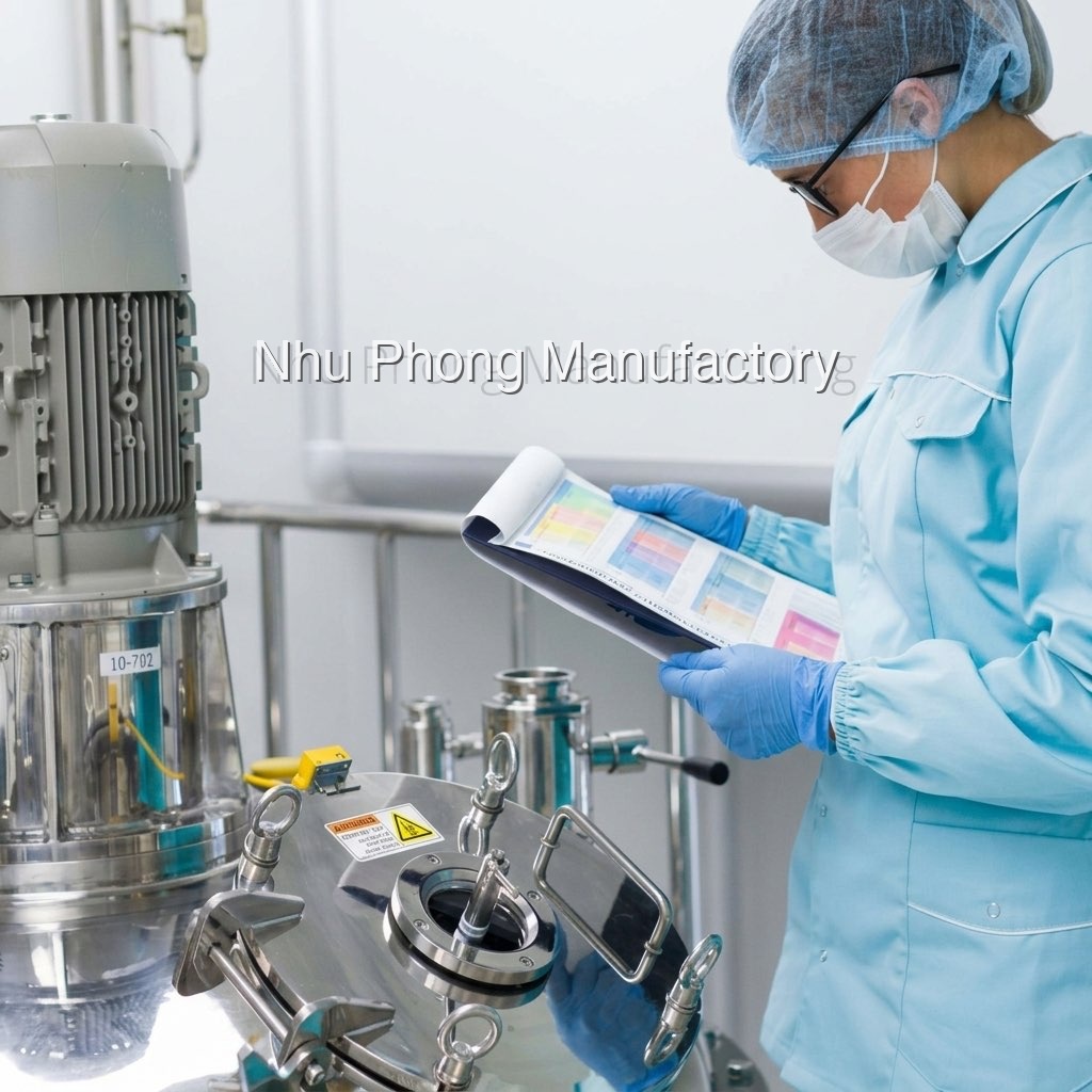 Tiêu Chuẩn Nhà Máy Gia Công Nước Giặt Đạt ISO 9001:2015