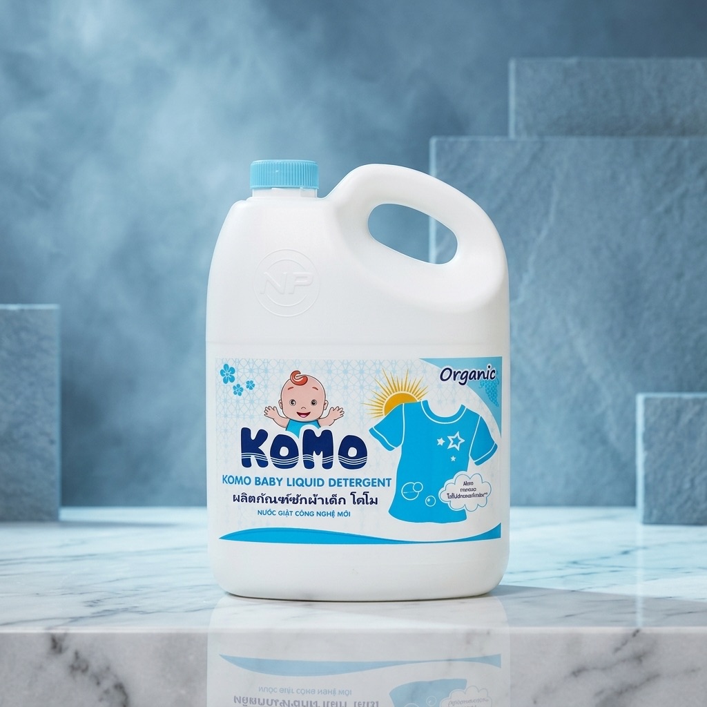 Quy cách đóng gói can nước giặt siêu to khổng lồ dành cho công nghiệp