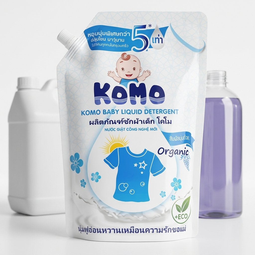 Bao Bì Nước Giặt: Chọn Can HDPE Hay Túi Pouch Bóp Phí Ship?