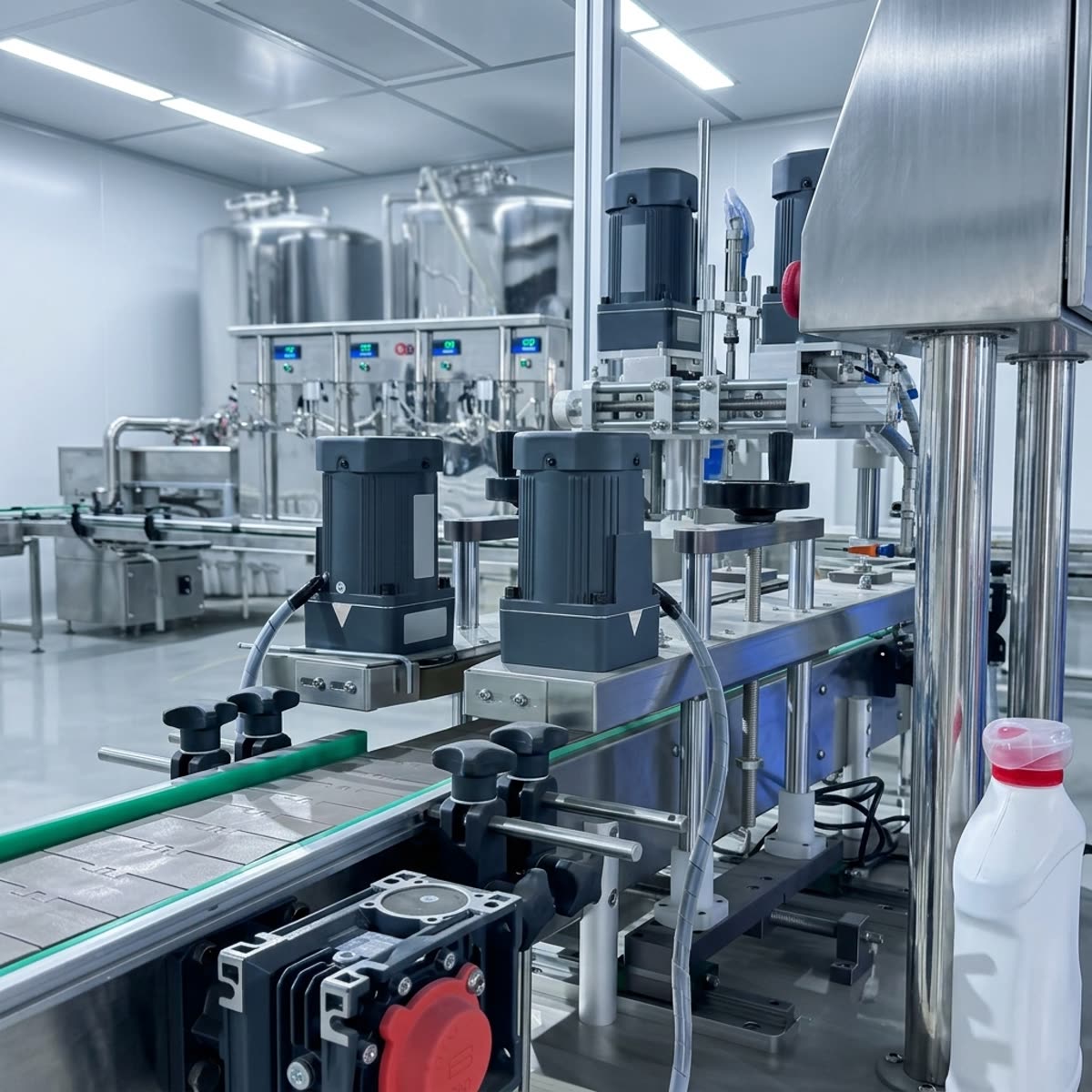 Dây chuyền gia công và sản xuất nước rửa chén OEM tự động chuyên nghiệp tại KOMO Hà Nội